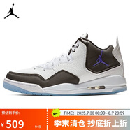 Jordan籃球鞋男AJ23JORDAN COURTSIDE 23運動(dòng)鞋AR1000-104白黑42