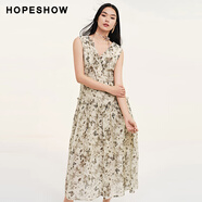 紅袖（hopeshow）紅袖碎花裙 連衣裙 米底花 L