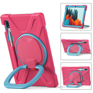 OTHER/其他適用三星平板保護(hù)套無(wú)磁Samsung Galaxy Tab A8 A7 S6lite S7FE S 藏青色大支架 三星S6 Lite P610P615 10.4英寸