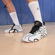 耐克（NIKE）Jordan官方喬丹塔圖姆3男子實戰(zhàn)籃球鞋夏新款 TATUM 3 IB8150 100白/金屬金/黑 42.5