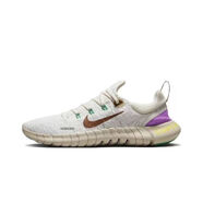 耐克（NIKE）新款夏季赤足5.0Free 跑步鞋軟底網(wǎng)面男女休閑運(yùn)動(dòng)鞋競(jìng)速體考 赤足3.0【麥芽】 42.5