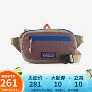 巴塔哥尼亞（Patagonia）巴塔 跑步防潑水戶外腰包1L抗撕裂49447 HUTA-棕褐色 均碼