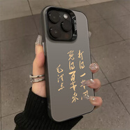 豐哲適用蘋(píng)果16手機殼iPhone15promax偉人語(yǔ)錄14教員13mini愛(ài)國12愛(ài)黨11為人民服務(wù)x男xr新款xs保護8套 435890-彩銀殼-【透黑】打的一拳開(kāi)免的百拳來(lái) iPhone 11