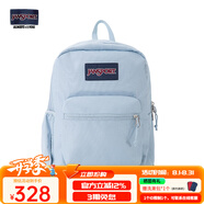 JANSPORT杰斯伯書包輕便雙肩包男女旅行包簡約背包電腦包學(xué)生校園 7ZNZ7G7霧霾藍(lán)-隔層+側(cè)袋+厚底