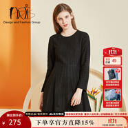 ARTiSSTYLE女裝 百搭黑色連衣裙AS1017007-023 如圖 38(165/88A)