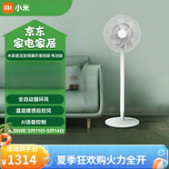 小米（MI）小米智能直流變頻循環(huán)落地扇 電風(fēng)扇 上下俯仰95°APP100檔
