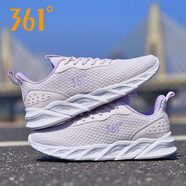361°361女鞋運(yùn)動(dòng)鞋女2025夏季新款輕便網(wǎng)面跑步鞋361度女士透氣休閑鞋 玫瑰水色/薰衣草-2211F 40