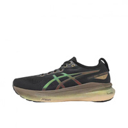 亞瑟士（asics） Kayano 31 男運動(dòng)鞋透氣健身訓練緩震跑步鞋1011B995 黑金1011C099-001  40.5