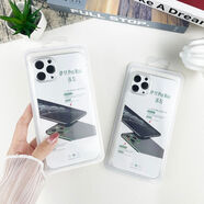 EUQ適用于iPhone1615高透精孔薄殼廣東京選簡(jiǎn)約時(shí)尚擋摔保護(hù)套 高透明TPU精孔盒裝 iphoneX/XS5.8