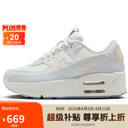 耐克NIKE女子 運(yùn)動板鞋AIR MAX 90 LV8運(yùn)動鞋HF0782-100白藍(lán)38.5