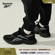 Reebok銳步官方24年新款男女PREMIER ROAD CN復(fù)古運(yùn)動(dòng)休閑跑鞋 24FRC905U1GH1 黑色/銀色 42.5