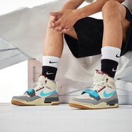 耐克（NIKE）官方aj男鞋 air jordan 312 沙漠迷彩男子高幫運動(dòng)鞋休閑籃球鞋男FB1875-141 白灰藍42.5