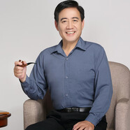 （SEPTWOLVES）夏季爸爸短袖襯衫老人50-60歲70男士襯衣寬松爺爺 CS822深灰色[長(zhǎng)袖] M 39