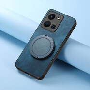 品怡  適用Vivo S30promini手機(jī)殼車載磁吸Y29 4G旋轉(zhuǎn)支架V50Lite保護(hù)套 藍(lán)色 Vivo Y100i