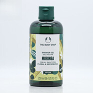 美體小鋪（THE BODY SHOP）thebodyshop玫瑰/西柚/辣木花/草莓嫩白保濕沐浴露250ML 辣木花 250ml