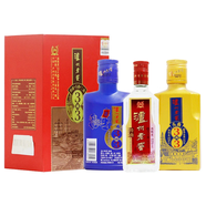 瀘州老窖六年陳頭曲柔雅42度50ml濃香型小酒 52度 165mL 3瓶 三兩三禮盒