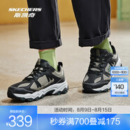 斯凱奇（Skechers）云野丨徒步鞋男女同款戶外防護抓地耐磨運動跑步鞋登山鞋運動鞋 【男款】棕色/黑色/BRBK 39.5