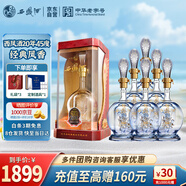 西鳳酒 20年白酒45度酒海窖齡鳳香型年份收藏送禮自飲500ml*6瓶整箱