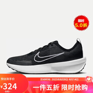 耐克NIKE男子跑步鞋NIKE INTERACT RUN運動鞋F(xiàn)D2291-001黑白 44