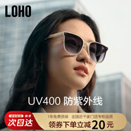 LOHO折疊墨鏡女2025高級感太陽鏡男偏光開車防曬防紫外線超輕gm眼鏡