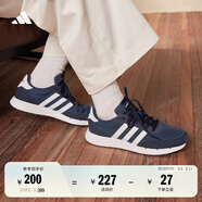 adidas RUN 60s 2.0復(fù)古休閑舒適跑步鞋男女阿迪達(dá)斯官方輕運動 牛仔藍(lán)/白 36.5