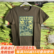 班尼路（Baleno）夏季新品男裝青年時(shí)尚百搭純圓領(lǐng)短袖印花T恤衫88902210官方旗艦 88802237 15K 深卡其色 S