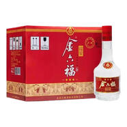 金六福福星高照三星/四星38/52度濃香型白酒500ml*6瓶整箱婚宴【喜宴】 52度 450mL 6瓶 2018年福星