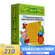 Sight Word Tales 高頻詞練習(xí)冊(cè) 25冊(cè)大開本禮盒裝 兒童啟蒙詞匯拼讀繪本 英文原版