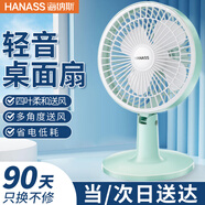 海納斯（HANASS）電風(fēng)扇/臺扇/立式小風(fēng)寶風(fēng)扇  直流定頻 迷你便攜學(xué)生風(fēng)扇 大風(fēng)力辦公室桌面伴侶創(chuàng)意電臺扇M2-151