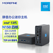 MOREFINE摩方M8 N150迷你主機(jī) intel英特爾13代處理器小電腦 超省電高性能 辦公家用影音工控 英特爾 13代 N150 處理器 16G內(nèi)存   1T 固態(tài)