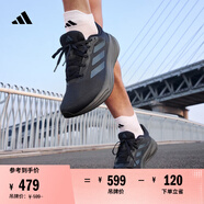 adidas RESPONSE隨心暢跑舒適網(wǎng)面體測跑鞋男子阿迪達(dá)斯官方   傳奇墨水藍(lán)/灰藍(lán)/深灰   42