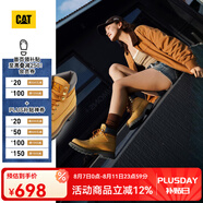CAT卡特經(jīng)典大黃靴馬丁靴男女鞋升級版防潑水鞋面四季戶外登山工裝靴 女款 P312082N1EDC25 37