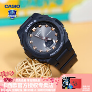 卡西歐（CASIO）【七夕禮物】女手表BABYG多彩夏日BGA-320海洋系運(yùn)動(dòng)學(xué)生電子表 BGA-320-1APR少女酷黑