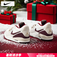 耐克（NIKE）男鞋球鞋 25夏季新款A(yù)IR JORDAN312運(yùn)動鞋休閑訓(xùn)練氣墊籃球鞋子男 161-帆白/酒紅/曬圖退10 42.5 （內(nèi)長270mm）