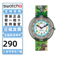 斯沃琪（Swatch）FlikFlak（飛菲）兒童手表男女孩手表防水石英腕表情人節(jié)禮物 回歸史前 ZFBNP048