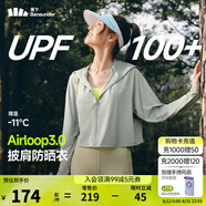 蕉下（beneunder）防曬衣女夏季25新款防紫外線防曬服升級披肩百搭AL118女士送禮 新款-遠山灰 M