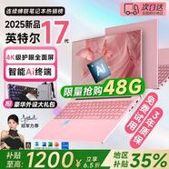 HUAKINBook補貼35%【2025英特爾酷睿i9/i7+5060獨顯】筆記本電腦高性能粉色輕薄本學生設計辦公AI游戲本 7月首發(fā)17代Pro粉+AI6+Windows版 16G運存+256G固態(tài)