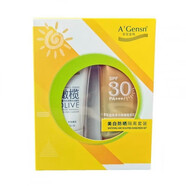 安安金純（A'Gensn）安安金純防曬霜隔離清爽防曬露戶(hù)外二合一身體防水臉 安安金純防曬隔離套裝 *3盒