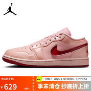 Jordan情人節(jié)限定 男女喬丹AJ1 JORDAN 1運動鞋HF3174-600粉紅38