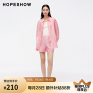 紅袖（hopeshow）女士時尚休閑褲子89224141206 玫瑰暈染 XS