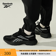 Reebok銳步官方24年新款男女PREMIER ROAD CN復(fù)古運(yùn)動(dòng)休閑跑鞋 24FRC905U1GH1 黑色/銀色 36.5