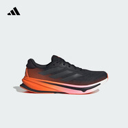 adidas謝震業(yè)同款領(lǐng)航系列SUPERNOVA RISE 2超輕體測(cè)跑鞋阿迪達(dá)斯   黑色/深灰/祈福粉   43