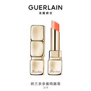 嬌蘭（Guerlain）親親蜜吻潤(rùn)唇膏319蜜光白桃色 口紅化妝品禮盒生日禮物送女友
