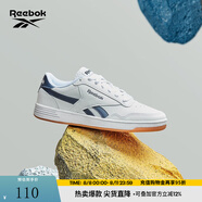Reebok銳步官方夏男女TECHQUE T經(jīng)典舒適復(fù)古運(yùn)動(dòng)休閑小白鞋板鞋 CN3196-藏青色 38.5