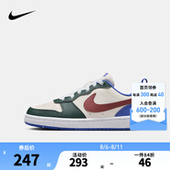 NIKE 耐克大童鞋男女休閑板鞋COURT BOROUGH兒童時尚舒適運(yùn)動小白鞋 DV5456-300 36 【建議腳長23cm】