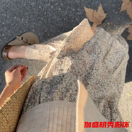 口旋新款氣質(zhì)民族風(fēng)森女碎花半身裙春夏溫柔淑女穿搭可愛(ài)知性百搭 知性碎花裙 S 建議80-95斤