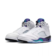 NIKEJordan耐克喬丹男子AJ5紫葡萄復刻休閑運動鞋緩震輕便HQ7978-100 41