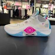 李寧音速11TD版男子籃球鞋減震秋冬款實(shí)戰耐磨透氣低幫運動(dòng)鞋 ABPT057 標準白/玫紅 ABPT053-2 韋德幻影5 46