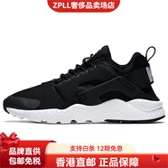 耐克（NIKE）AirHuaracheRunUltra華萊士低幫跑步鞋女款黑白 43