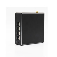 GOWINPC迷你主機j1900微型電腦家用四核臺式客廳無(wú)風(fēng)扇準系統HTPC工控機 此選項為機箱外殼，無(wú)內存硬盤(pán)主板，只有外殼